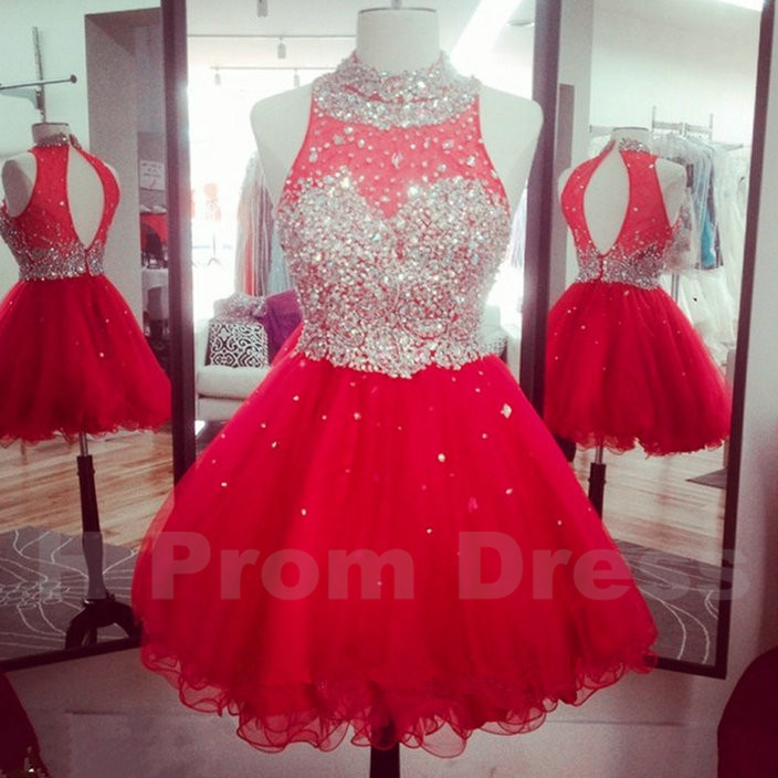 Short Prom Dress Sexy Prom Gown Lace Evening Dress Homecoming Dresses ...